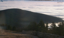 Lysá hora, pohled na východ