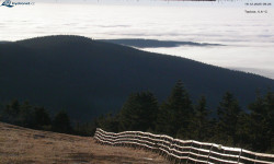 Lysá hora, pohled na východ