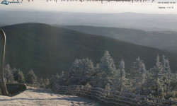 Lysá hora, pohled na východ