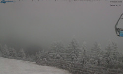 Lysá hora, pohled na východ