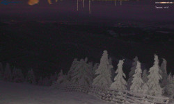 Lysá hora, pohled na východ