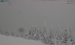 Lysá hora, pohled na východ