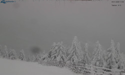 Lysá hora, pohled na východ