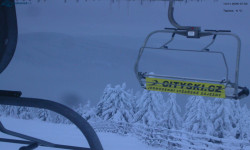 Lysá hora, pohled na východ