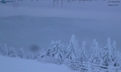 Lysá hora, pohled na východ