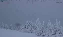 Lysá hora, pohled na východ