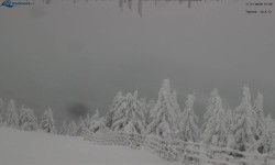 Lysá hora, pohled na východ