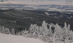 Lysá hora, pohled na východ