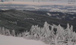 Lysá hora, pohled na východ