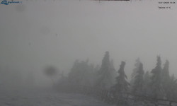 Lysá hora, pohled na východ