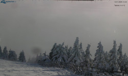 Lysá hora, pohled na východ