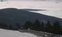 Lysá hora, pohled na východ