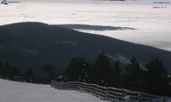 Lysá hora, pohled na východ