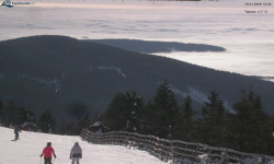 Lysá hora, pohled na východ