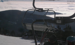 Lysá hora, pohled na východ