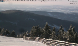 Lysá hora, pohled na východ