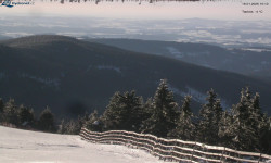 Lysá hora, pohled na východ