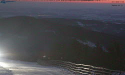 Lysá hora, pohled na východ