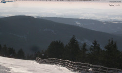 Lysá hora, pohled na východ