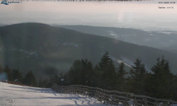 Lysá hora, pohled na východ