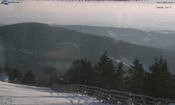 Lysá hora, pohled na východ