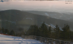 Lysá hora, pohled na východ