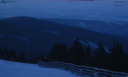 Lysá hora, pohled na východ