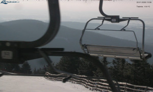 Město Rokytnice nad Jizerou - Lysá hora, pohled na východ - 22.1.2026 v 11:00 Město Rokytnice nad Jizerou - Lysá hora, pohled na východ - 22.1.2026 v 11:00
