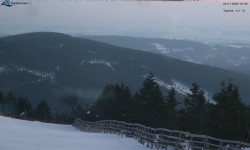 Lysá hora, pohled na východ