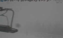 Lysá hora, pohled na východ