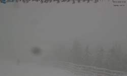 Lysá hora, pohled na východ