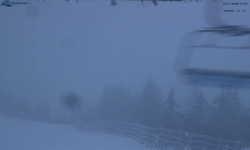 Lysá hora, pohled na východ