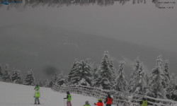 Lysá hora, pohled na východ