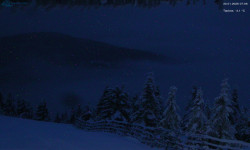 Lysá hora, pohled na východ