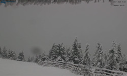 Lysá hora, pohled na východ