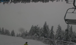 Lysá hora, pohled na východ