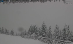 Lysá hora, pohled na východ