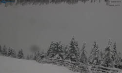 Lysá hora, pohled na východ