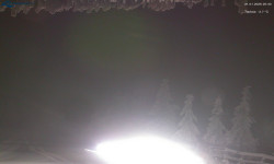 Lysá hora, pohled na východ