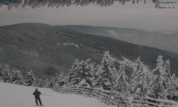 Lysá hora, pohled na východ