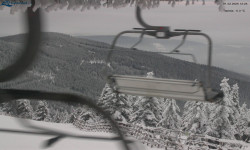 Lysá hora, pohled na východ