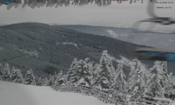 Lysá hora, pohled na východ