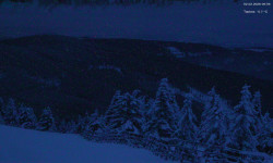 Lysá hora, pohled na východ