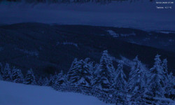 Lysá hora, pohled na východ