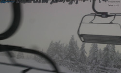 Lysá hora, pohled na východ