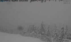 Lysá hora, pohled na východ