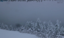 Lysá hora, pohled na východ