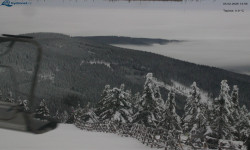 Lysá hora, pohled na východ