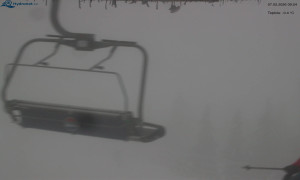 Město Rokytnice nad Jizerou - Lysá hora, pohled na východ - 7.2.2026 v 09:30