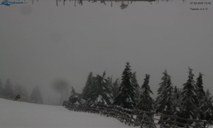 Město Rokytnice nad Jizerou - Lysá hora, pohled na východ - 7.2.2026 v 10:45